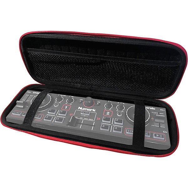 Numark DJ2GO2 TOUCH Pocket DJ Controller with Touch-Capacitive Jog Wheels and ProX Case