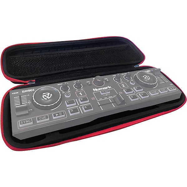 Numark DJ2GO2 TOUCH Pocket DJ Controller with Touch-Capacitive Jog Wheels and ProX Case