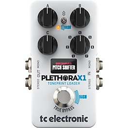 TC Electronic PLETHORA X1 TonePrint Loader and TC Guitar Effects Pedal White