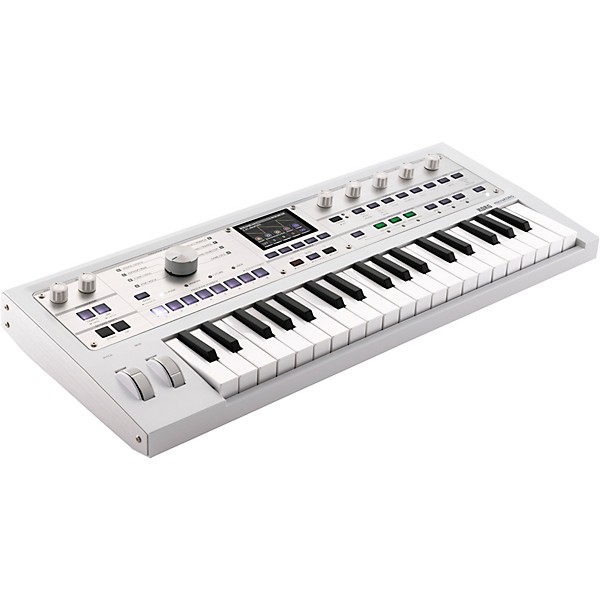 KORG microKORG 2 Keyboard Synthesizer & Vocoder Limited Edition White