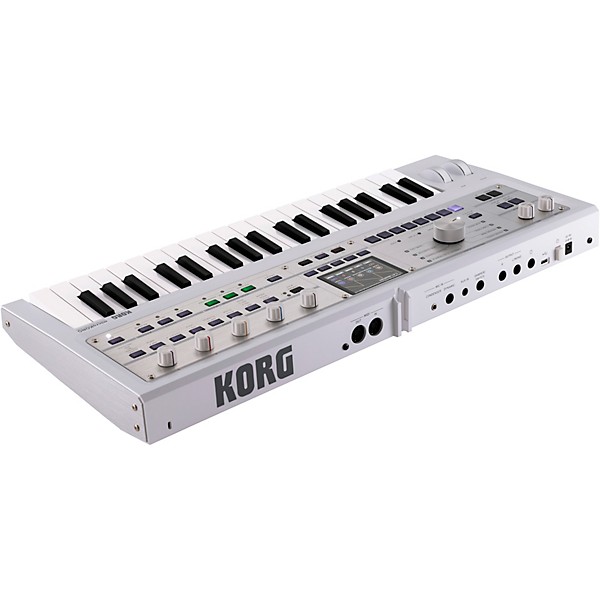 KORG microKORG 2 Keyboard Synthesizer & Vocoder Limited Edition White