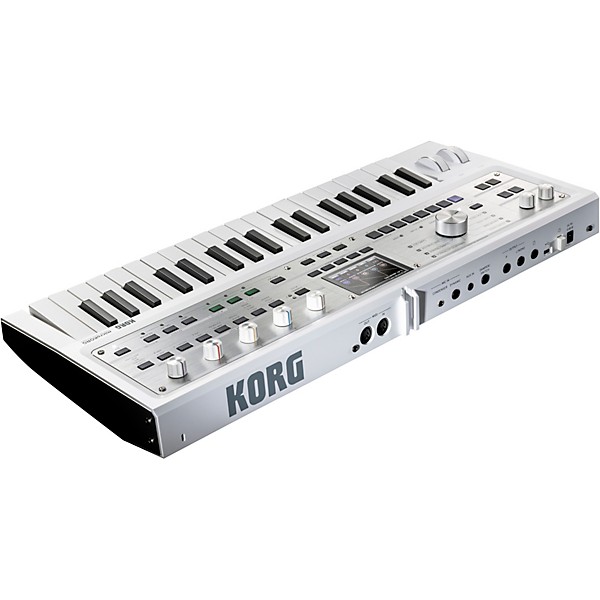 KORG microKORG 2 Keyboard Synthesizer & Vocoder Limited Edition White