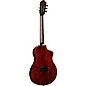 Ortega TourPlayer Deluxe Left-Handed Nylon-String Acoustic-Electric Guitar Tobacco Burst