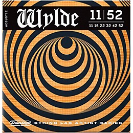 Dunlop Zakk Wylde String Lab Phosphor Bronze Acoustic Guitar Strings 11 - 52