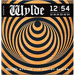 Dunlop Zakk Wylde String Lab Phosphor Bronze Acoustic Guitar Strings 12 - 54
