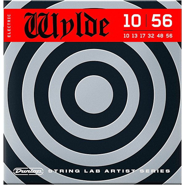 Dunlop Zakk Wylde String Lab Nickel Electric Guitar Strings 10 - 56