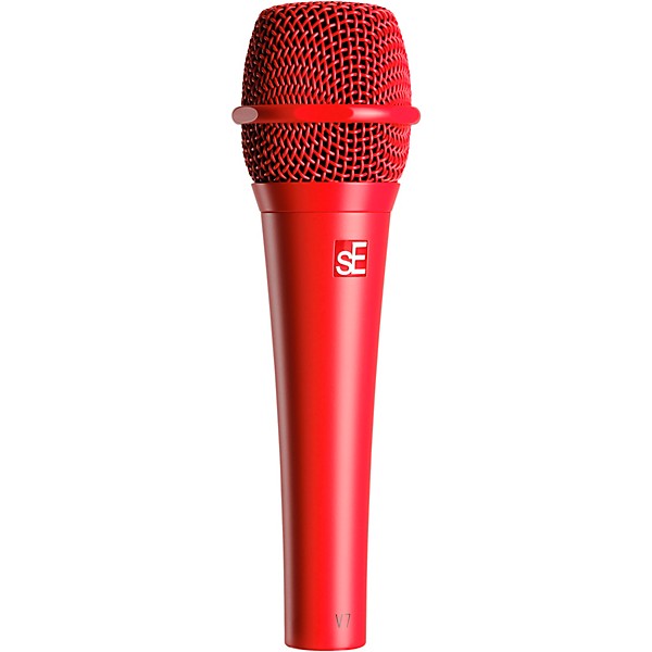 sE Electronics V7 Studio Grade Handheld Microphone Supercardioid Red