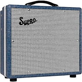 Supro Montauk 15W 1x10 Tube Guitar Combo Amp Blue Rhino Hyde