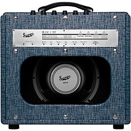 Supro Montauk 15W 1x10 Tube Guitar Combo Amp Blue Rhino Hyde