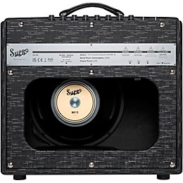 Supro Tyler Bryant Black Magick Reverb 35W 1x12 Tube Guitar Combo Amp Black Scandia