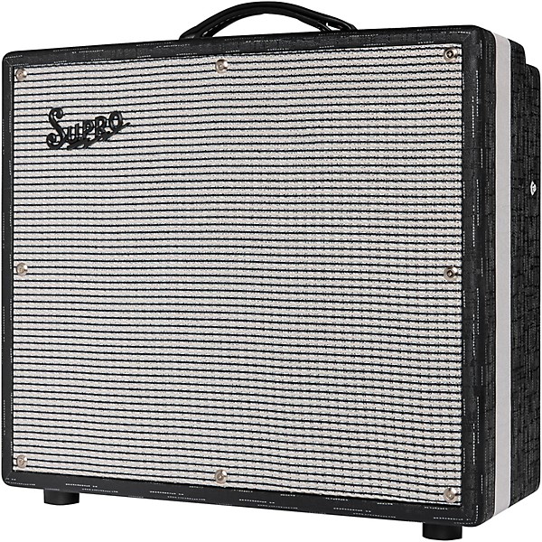 Supro Tyler Bryant Black Magick Reverb 35W 1x12 Tube Guitar Combo Amp Black Scandia