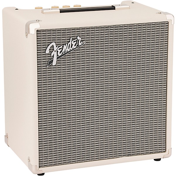 Fender フェンダー　ベースアンプ　 Rumble25 (V3)　25W Fender Rumble 25 V3 1x8 25W Bass Combo Amp Ivory | Guitar Center