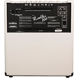 Fender Rumble 100 100W 1x12" Bass Combo Amp - Ivory