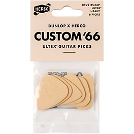 Dunlop x Herco Custom '66 Ultex Cream Guitar Picks Heavy 6... Dunlop x Herco Custom '66 Ultex Cream Guitar Picks Heavy 6 Pack