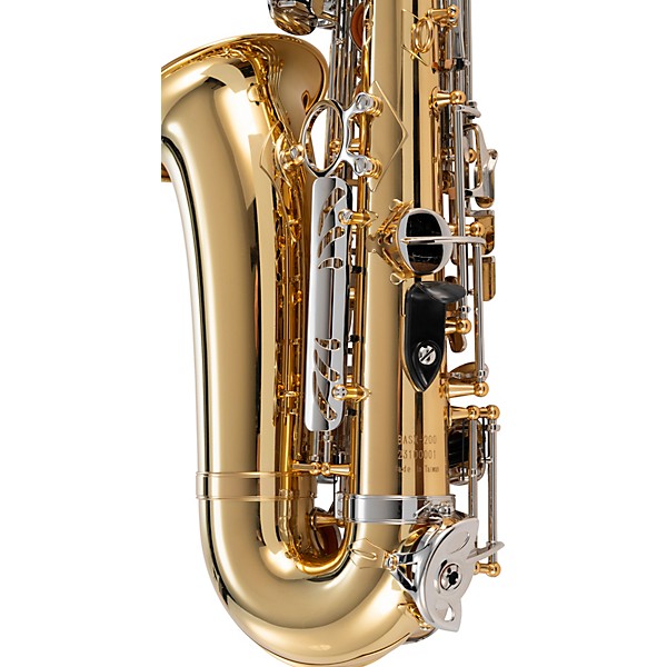 Pearl Belsona Alto Saxophone With ABS Case Gold Lacquer Nickel Plated Keys