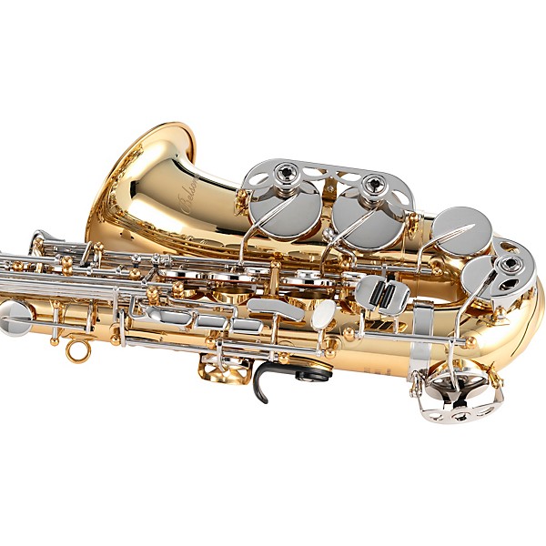 Pearl Belsona Alto Saxophone With ABS Case Gold Lacquer Nickel Plated Keys