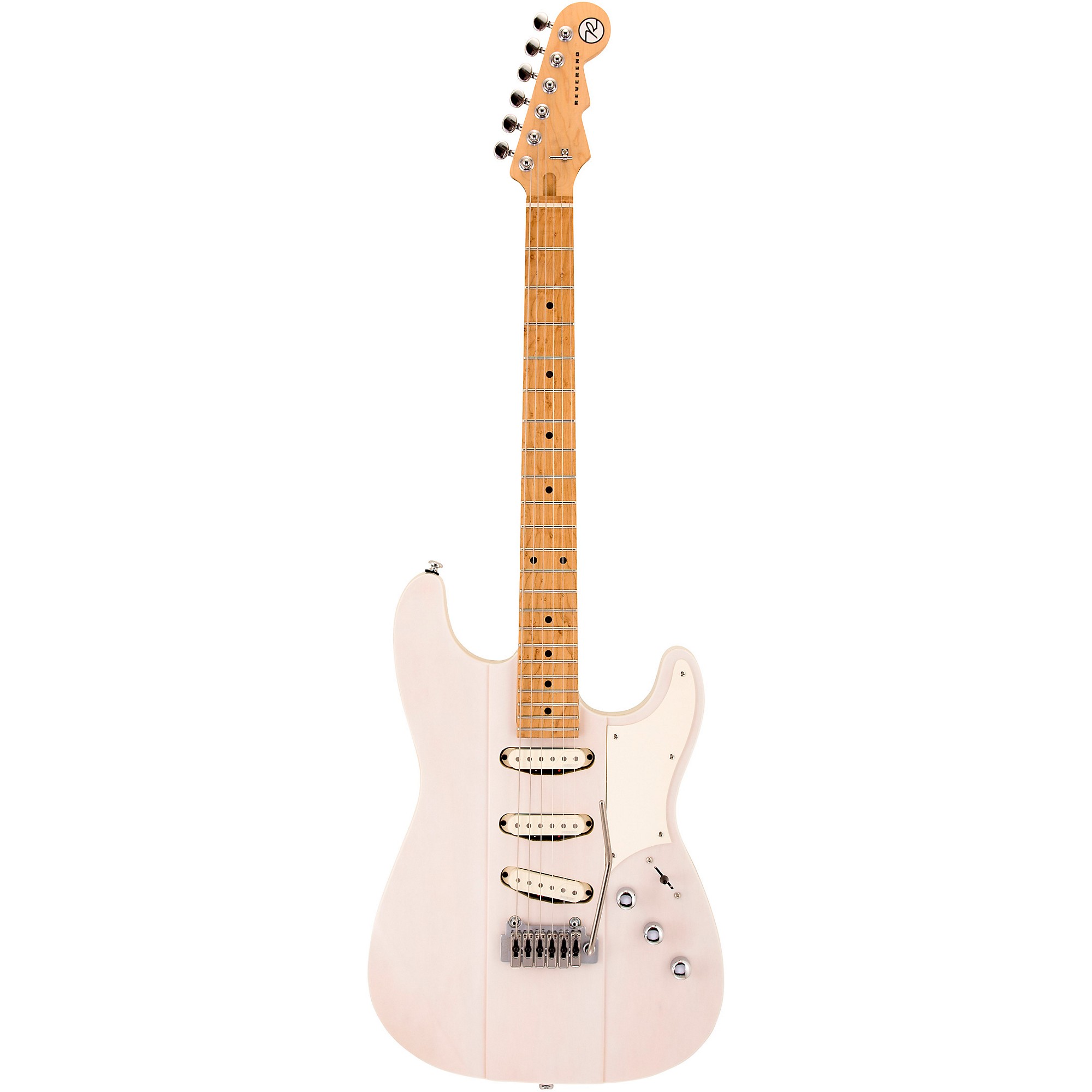 Reverend Greg Koch Gristle ST Electric Guitar Transparent White