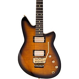 Reverend Kingbolt RA FM Electric Guitar Coffee Burst