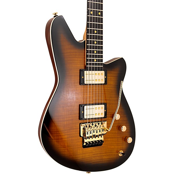 Reverend Kingbolt RA FM Electric Guitar Coffee Burst