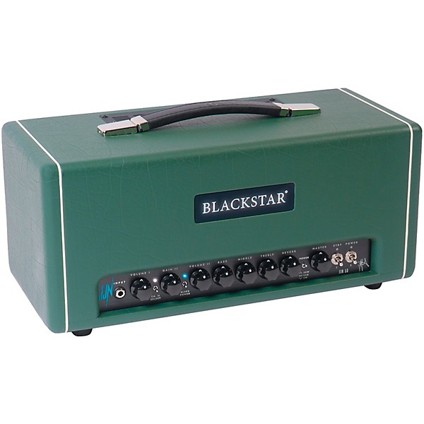 Open Box Blackstar St. James Jared James Nichols 50W Tube Guitar Head Level 1 British Racing Green