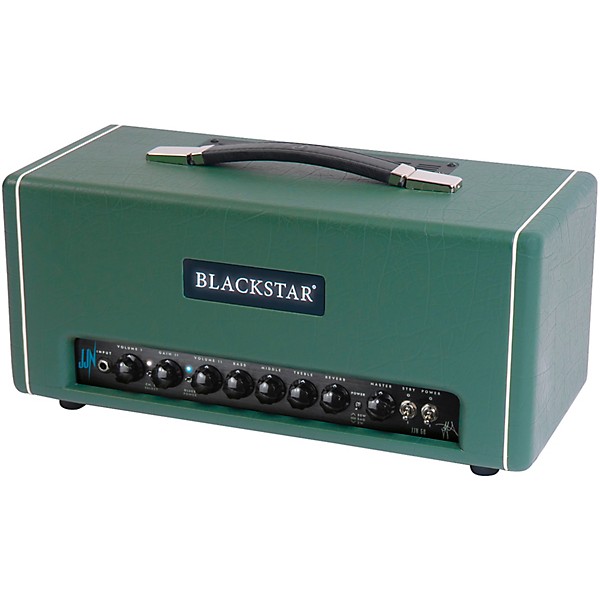 Open Box Blackstar St. James Jared James Nichols 50W Tube Guitar Head Level 1 British Racing Green