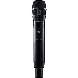 ... Shure SLXD2/N8C Digital Wireless Handheld Microphone Transmitter with Nexadyne 8/C Cardioid Capsule (G58: 470 to 514 MHz) Band G58 Black