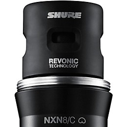 Shure SLXD2/N8C Digital Wireless Handheld Microphone Transmitter with Nexadyne 8/C Cardioid Capsule (G58: 470 to 514 MHz) Band H55 Black