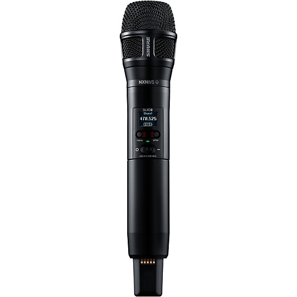 Shure SLXD2/N8S Digital Wireless Handheld Microphone Transmitter with Nexadyne 8/S Supercardioid Capsule (G58: 470 to 514 ...