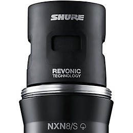 Shure SLXD2/N8S Digital Wireless Handheld Microphone Transmitter with Nexadyne 8/S Supercardioid Capsule (G58: 470 to 514 MHz) Band G58 Black