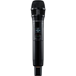 Shure SLXD2/N8S Digital Wireless Handheld Microphone Transmitter with Nexadyne 8/S Supercardioid Capsule (G58: 470 to 514 MHz) Band H55 Black