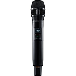 ... Shure SLXD2/N8S Digital Wireless Handheld Microphone Transmitter with Nexadyne 8/S Supercardioid Capsule (G58: 470 to 514 MHz) Band H55 Black