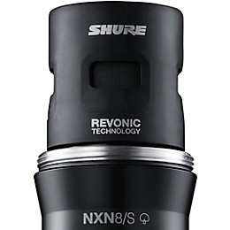 Shure SLXD2/N8S Digital Wireless Handheld Microphone Transmitter with Nexadyne 8/S Supercardioid Capsule (G58: 470 to 514 MHz) Band H55 Black