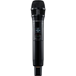 Shure SLXD2/N8S Digital Wireless Handheld Microphone Transmitter with Nexadyne 8/S Supercardioid Capsule (G58: 470 to 514 MHz) Band J52 Black