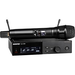 ... Shure SLXD24/N8S Digital Wireless Handheld Microphone System with Nexadyne 8/S Supercardioid Capsule (G58: 470 to 514 MHz) Band G58 Black