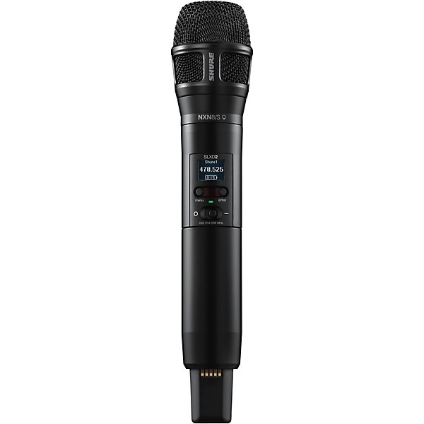 Shure SLXD24/N8S Digital Wireless Handheld Microphone System with Nexadyne 8/S Supercardioid Capsule (G58: 470 to 514 MHz)...