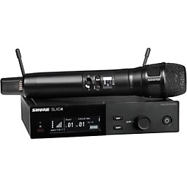 ... Shure SLXD24/N8S Digital Wireless Handheld Microphone System with Nexadyne 8/S Supercardioid Capsule (G58: 470 to 514 MHz) Band H55 Black