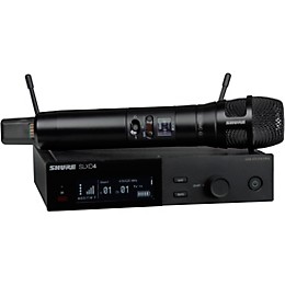 Shure SLXD24/N8CB Digital Wireless Handheld Microphone System With Nexadyne 8/C Cardioid Capsule Band J52 Black