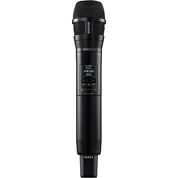 Shure SLXD24/N8C Digital Wireless Handheld Microphone System with Nexadyne 8/C Cardioid Capsule (G58: 470 to 514 MHz) Band...