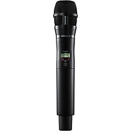 Shure ULXD2/N8CB Digital Handheld Wireless Microphone Transmitter with Nexadyne 8/C Cardioid Capsule (G50: 470 to 534 MHz) Band G50 Black