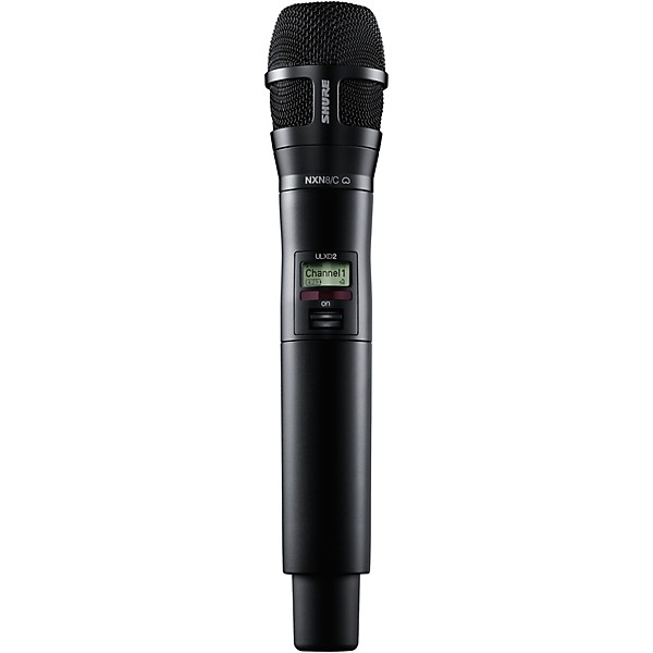 Shure ULXD2/N8CB Digital Handheld Wireless Microphone Transmitter with Nexadyne 8/C Cardioid Capsule (G50: 470 to 534 MHz)...