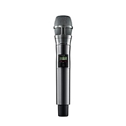 Shure ULXD2/N8CN Digital Handheld Wireless Microphone Transmitter with Nexadyne 8/C Cardioid Capsule (G50: 470 to 534 MHz) Band G50 Nickel