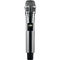 Shure AD2/N8SN Digital Handheld Wireless Microphone Transmitter with Nexadyne 8/S Supercardioid Capsule (G57: 470 to 608 + 614 to 616 MHz) Band G57 Nickel thumbnail