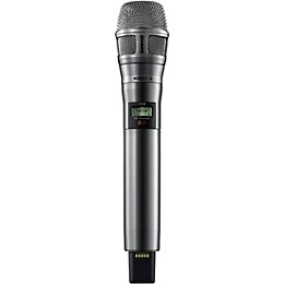 Shure ADX2/8SN Digital Handheld Wireless Microphone Transmitter with Nexadyne 8/S Supercardioid Capsule (G57: 470 to 608 + 614 to 616 MHz) Band G57 Nickel