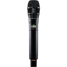 Shure ADX2/8SB Digital Handheld Wireless Microphone Transmitter with Nexadyne 8/S Supercardioid Capsule (G57: 470 to 608 + 614 to 616 MHz) Band G57 Black