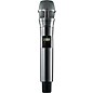 Shure AD2/N8CN Digital Handheld Wireless Microphone Transmitter with Nexadyne 8/C Cardioid Capsule (G57: 470 to 608 + 614 to 616 MHz) Band G57 Nickel thumbnail