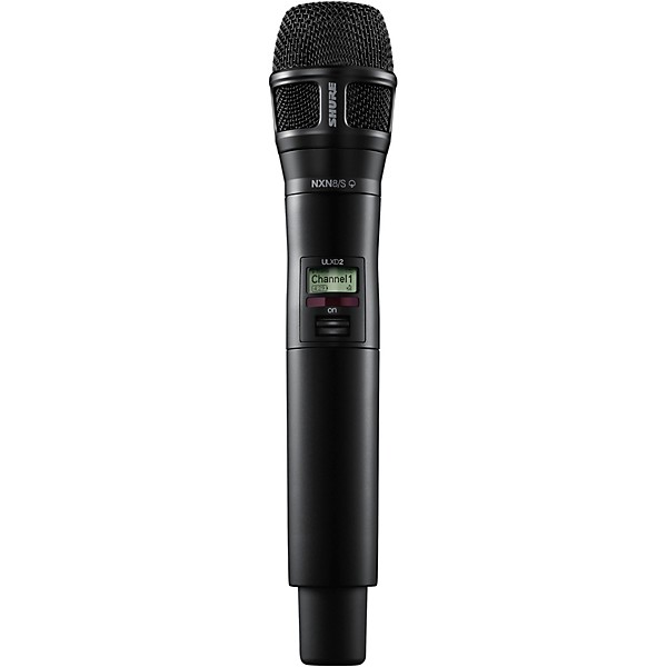 Shure ULXD2/N8SB Digital Handheld Wireless Microphone Transmitter with Nexadyne 8/S Supercardioid Capsule (G50: 470 to 534...