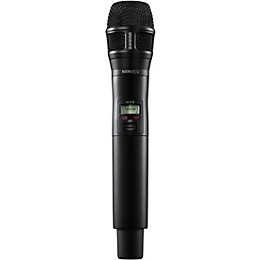 Shure ULXD2/N8SB Digital Handheld Wireless Microphone Transmitter with Nexadyne 8/S Supercardioid Capsule (G50: 470 to 534 MHz) Band H50 Black