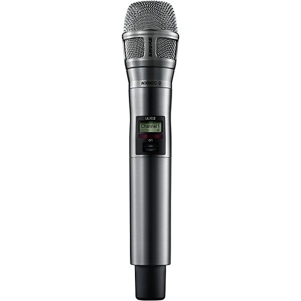 Shure ULXD2/N8SN Digital Handheld Wireless Microphone Transmitter with Nexadyne 8/S Supercardioid Capsule (G50: 470 to 534...