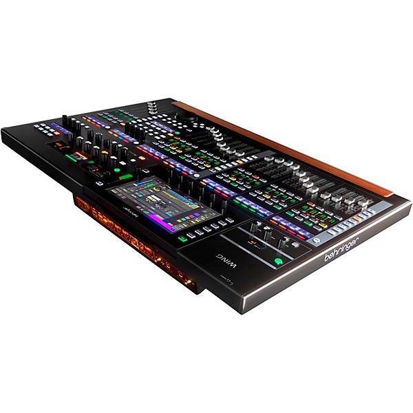 Behringer WING 48-Channel Digital Mixer With 24-Fader Control Surface and 10" Touchscreen, Black