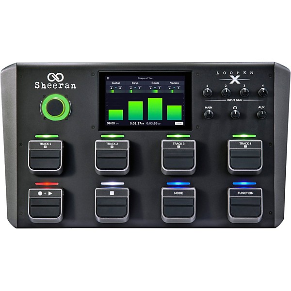 Sheeran Looper Sheeran Busker Portable Battery-Powered Speaker With Sheeran Looper X Workstation